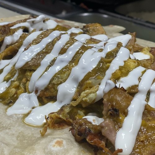 Chilaquiles Burrito